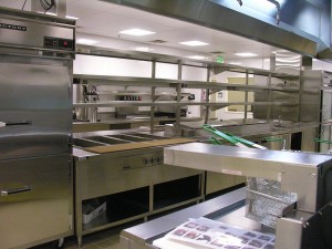 hotel kitchen half